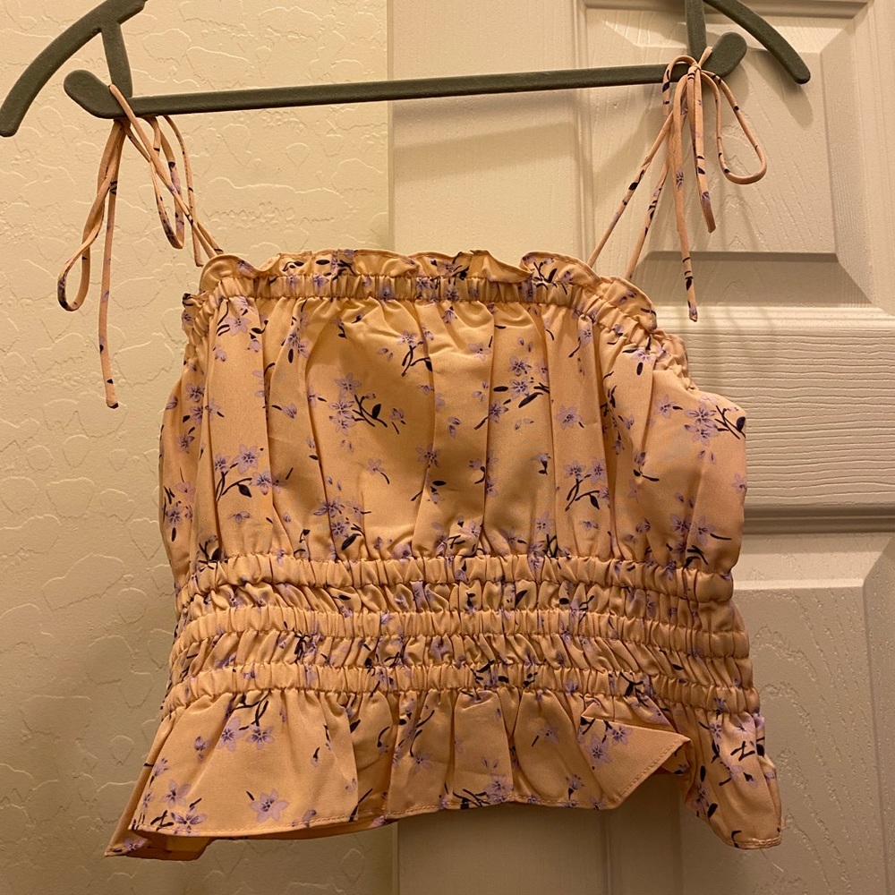 NWOT Luca + Grae Cropped Cami Size S